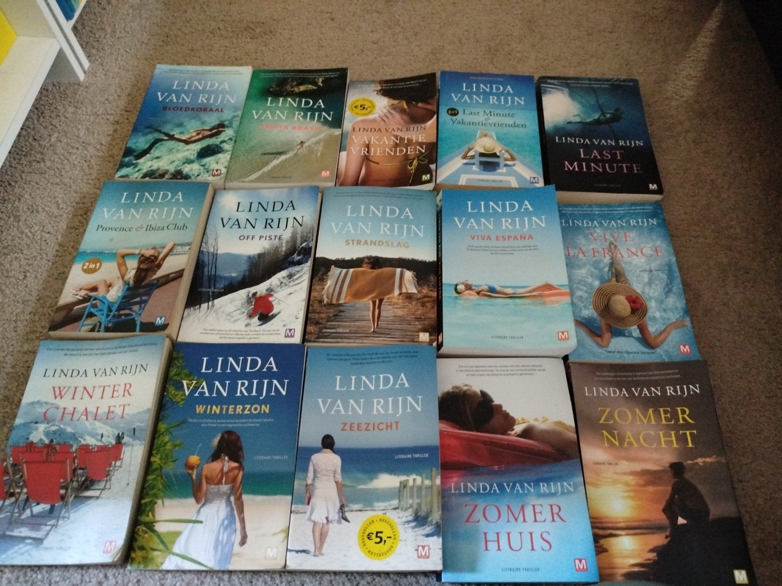 Linda van rijn diverse titels maak uw serie compleet, Ophalen of Verzenden, Gelezen