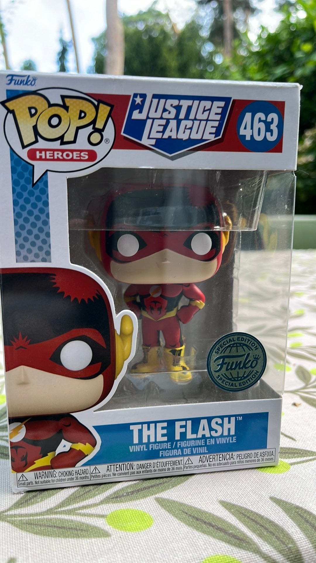Justice league the flash funko pop, Ophalen of Verzenden, Zo goed als nieuw