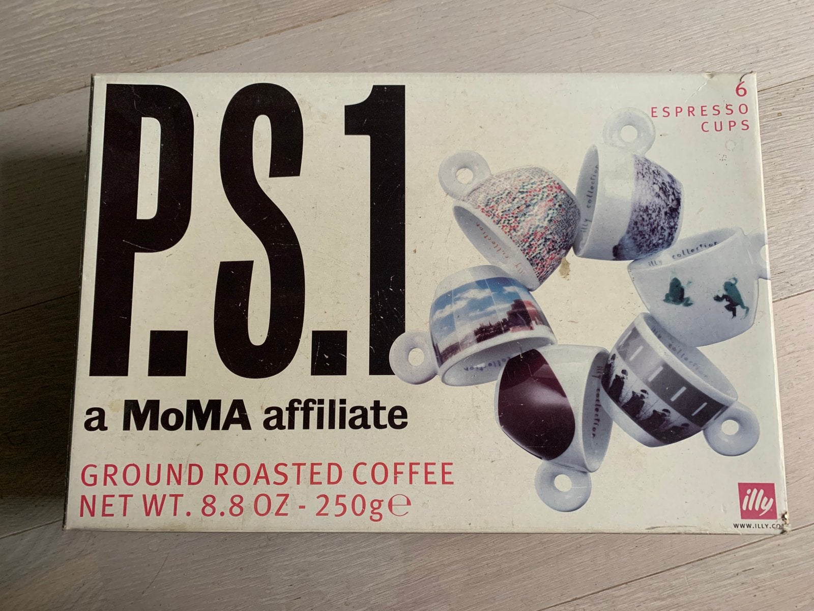 Illy P.S.1 set espressokopjes, Ophalen of Verzenden, Nieuw, Porselein