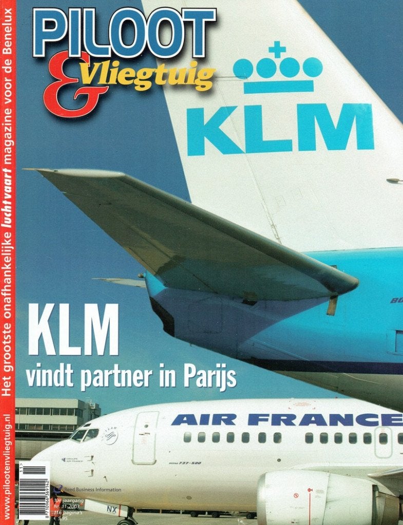 Piloot & Vliegtuig 2003 nr. 11 (o.a. Fiat G.91 'Gina'), Verzenden, Gelezen, Vliegtuig