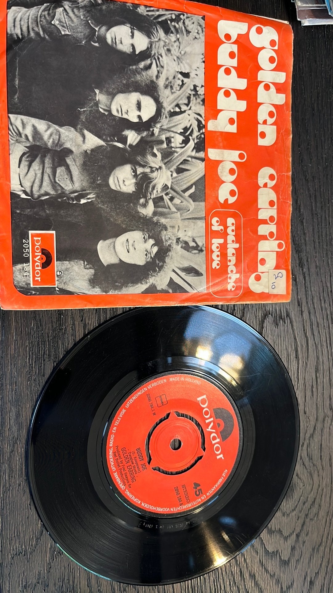 Golden earring single, Cd's en Dvd's, Vinyl Singles, Ophalen of Verzenden, Gebruikt, Pop