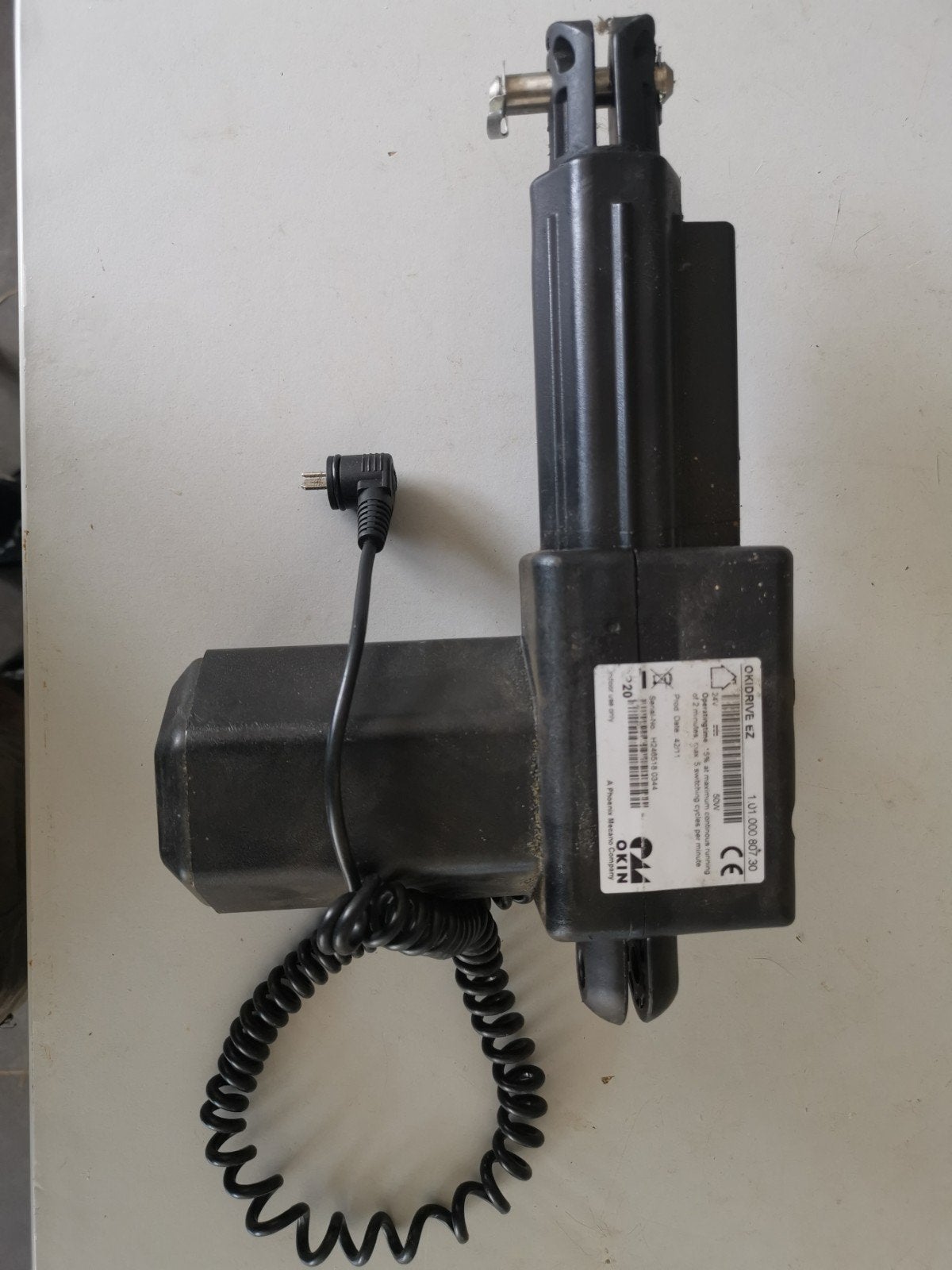 OKIDRIVE EZ Lineaire Actuator 24V 50W, Witgoed en Apparatuur, Ophalen of Verzenden, Gebruikt