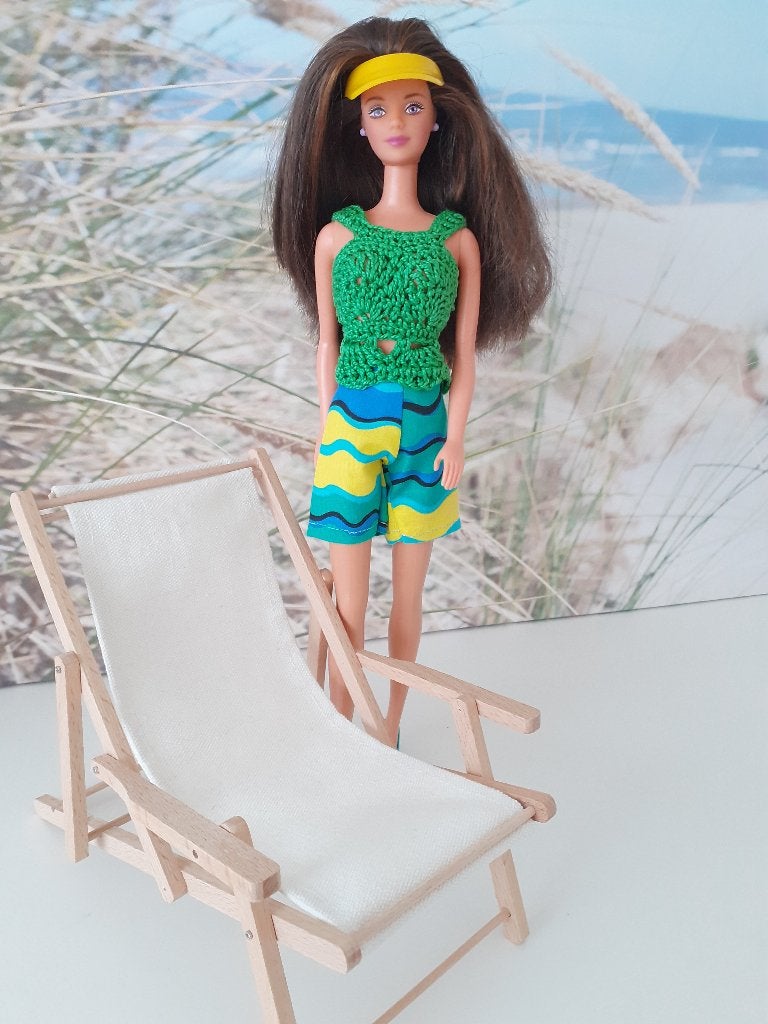 Barbie TNT “Florida Teresa Sun Streaked Hair. Brunette., Ophalen of Verzenden, Gebruikt, Pop