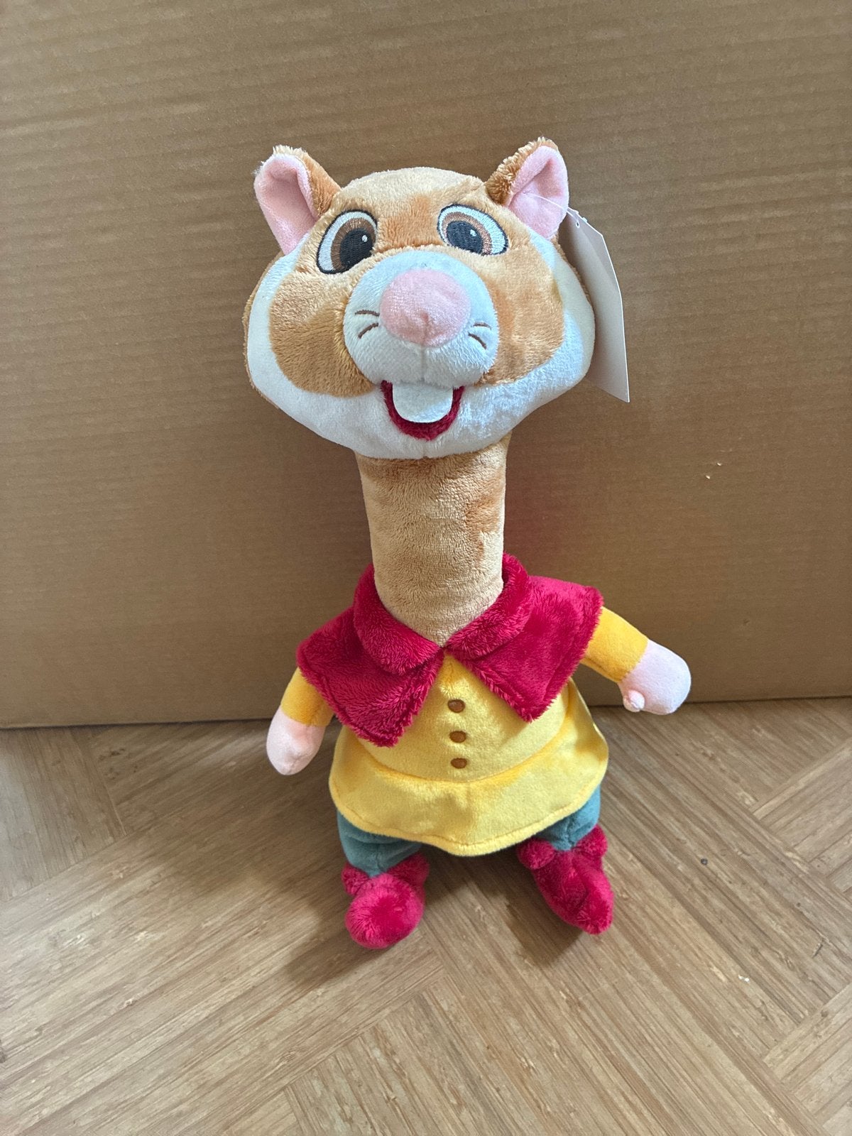 Efteling Knuffel Langnek Hamster Albert Heijn, Hamster, Nieuw, Ophalen of Verzenden, Met label