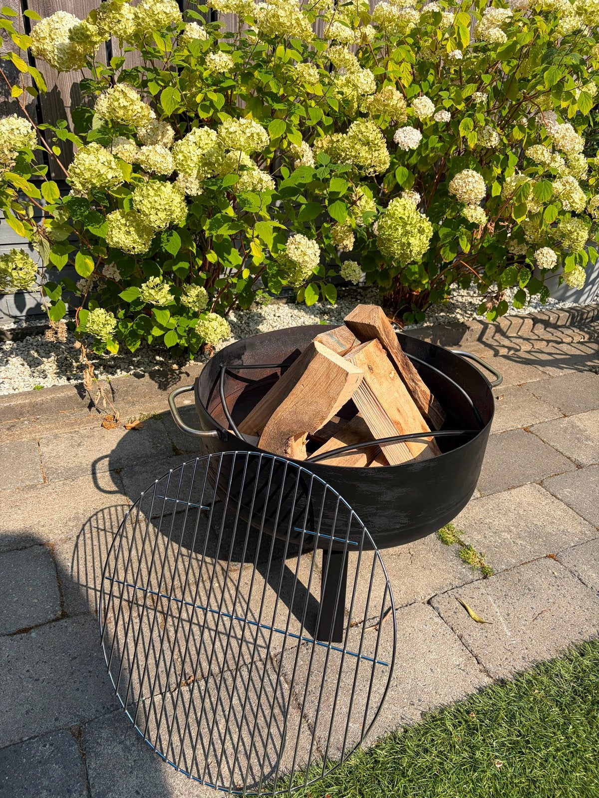 Robuuste vuurschaal/barbecue, Ophalen, Zo goed als nieuw