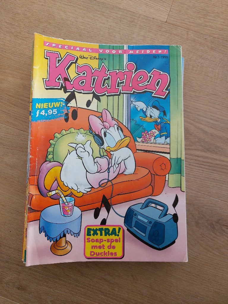 Te koop: Katrien tijdschrift, Boeken, Meerdere stripboeken, Ophalen, Zo goed als nieuw