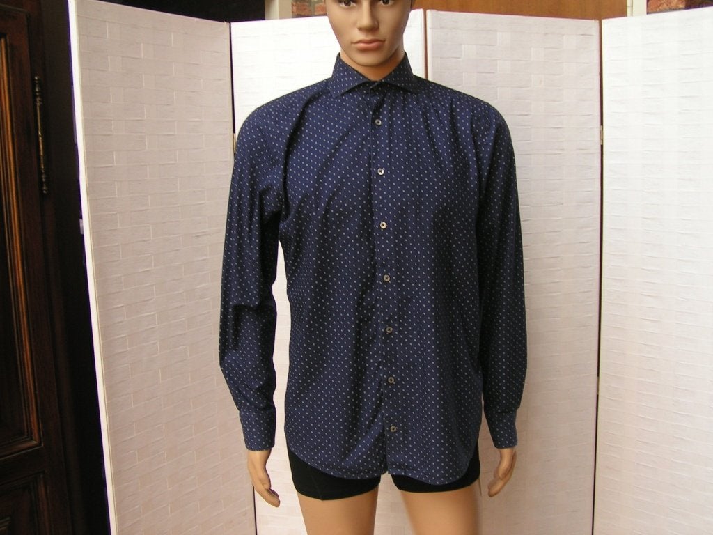 SOCI3TYoveerhemd,Mt M(39) topstaat, Kleding | Heren, Tweedehands, Blauw, Tweedehands, Zo goed als nieuw