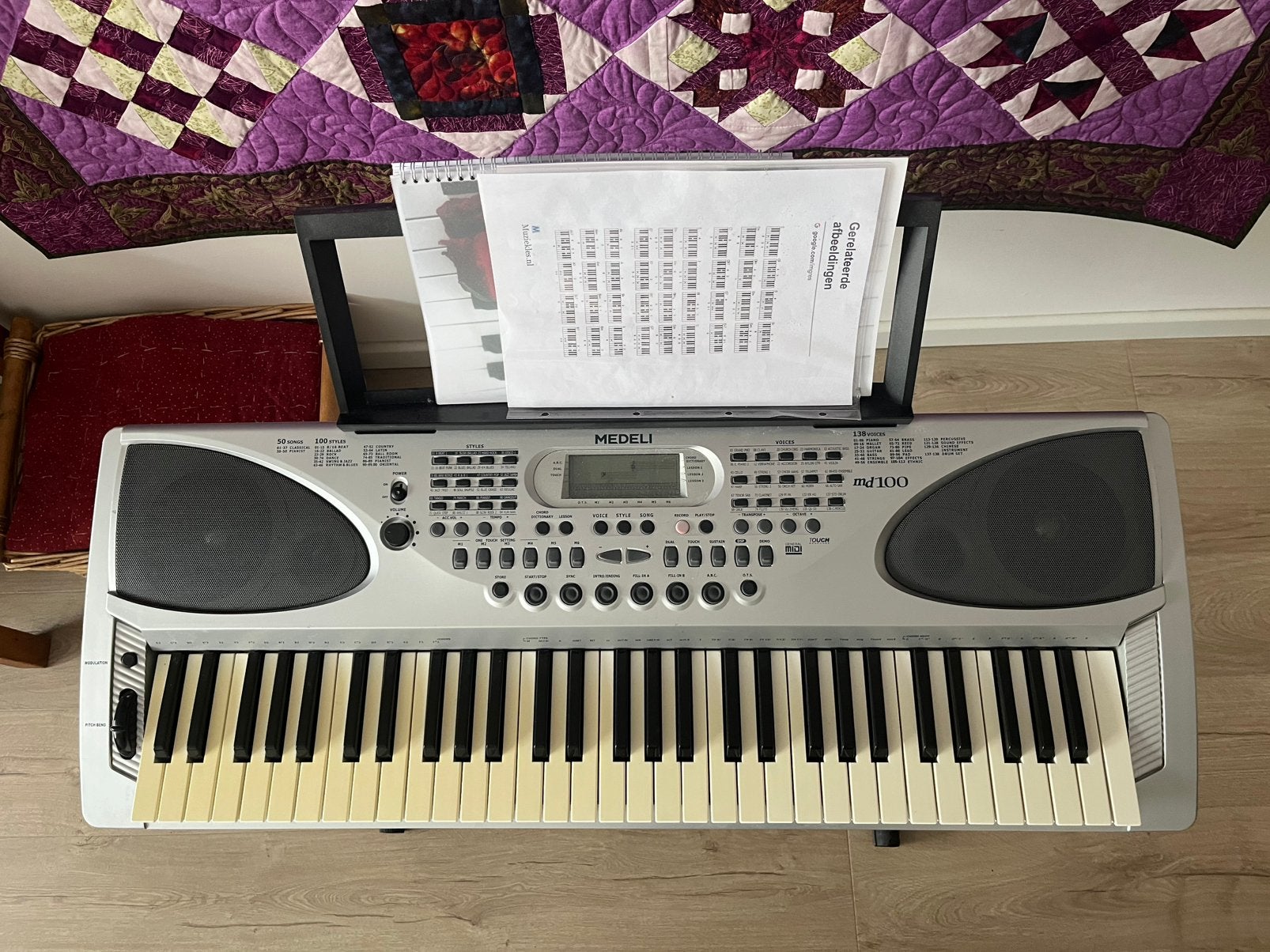 Keyboard, Muziek en Instrumenten, Ophalen, Gebruikt, Overige aantallen, Medeli