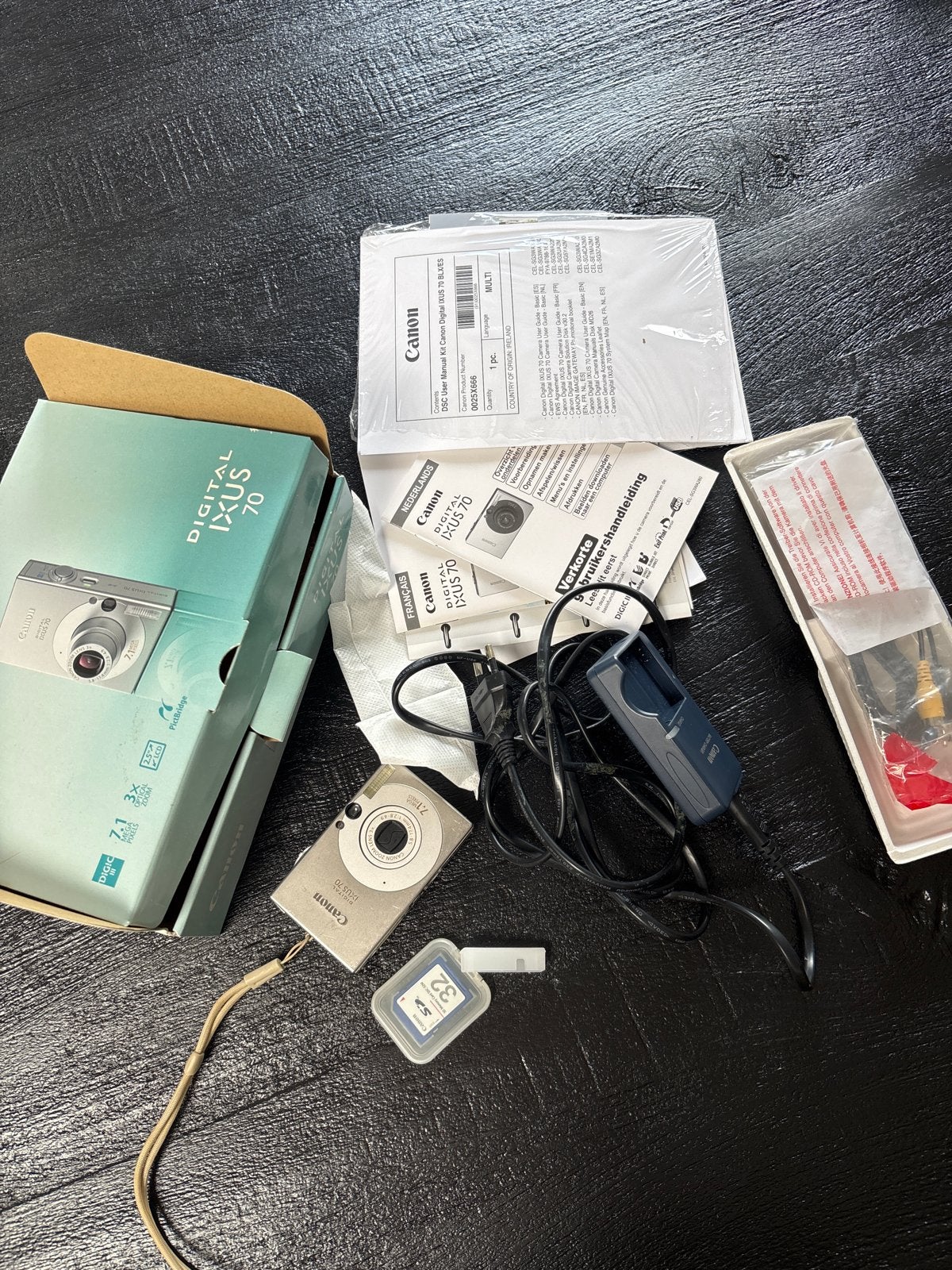 Canon Digital IXUS 70 Compactcamera met accessoires, Ingebouwde flitser, Gebruikt, Canon, Ophalen of Verzenden