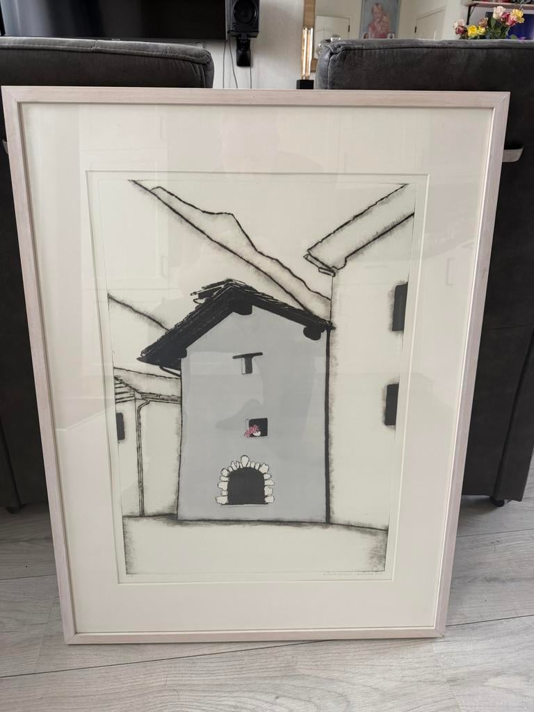 Margeritha Pianorosa - Di fronte ad Anais ets uit 2002, Antiek en Kunst, Kunst | Etsen en Gravures, Ophalen