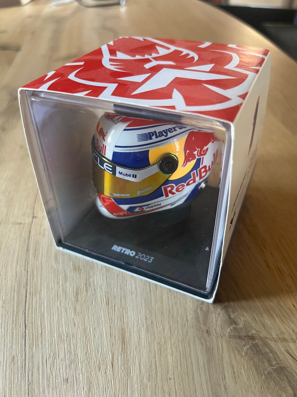 Max Verstappen Helm 1:4 Retro 2023, Ophalen, Nieuw, Formule 1