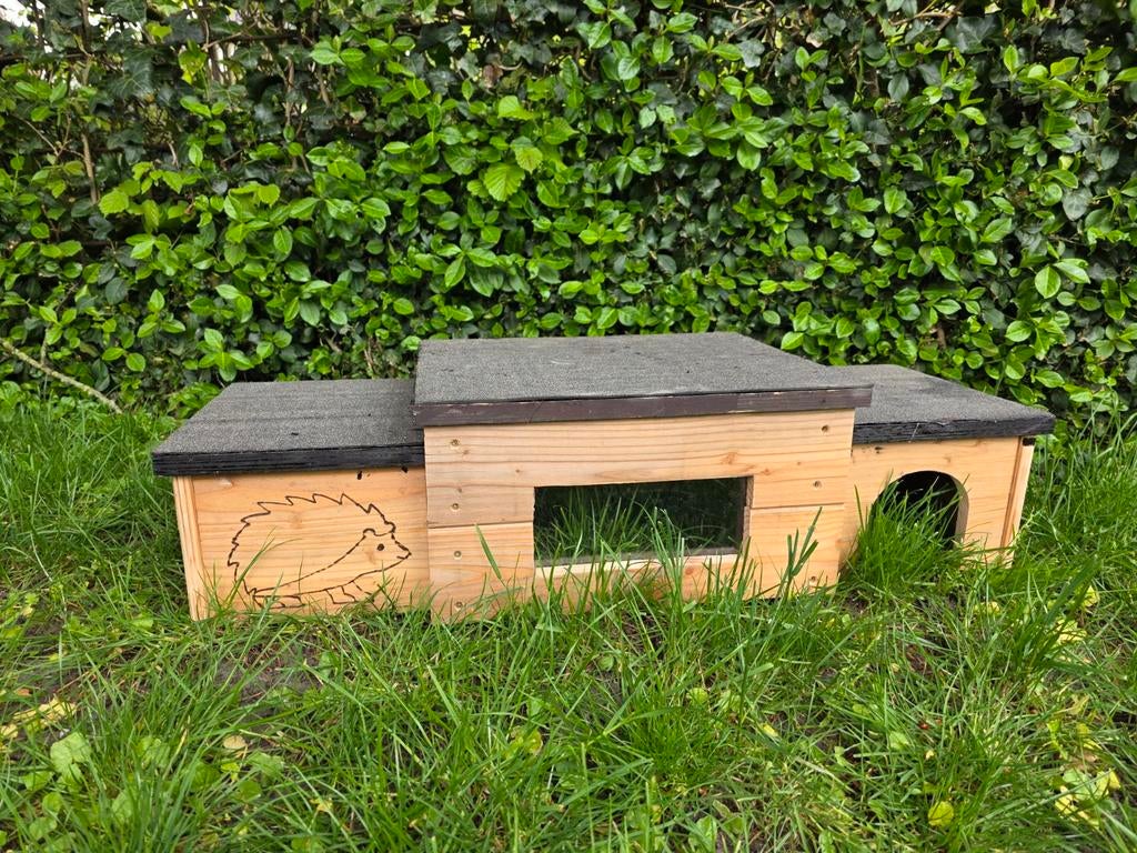 Egelvoederhuisje, Dieren en Toebehoren, Overige Dieren-accessoires, Ophalen, AJM Steigerhout, Hoogeveen, Nieuw