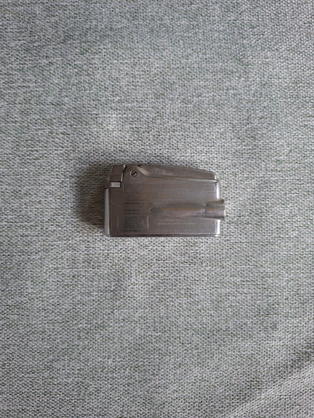 Ronson Vintage aansteker, zilverkleurig, Ophalen of Verzenden, Gebruikt, Aansteker