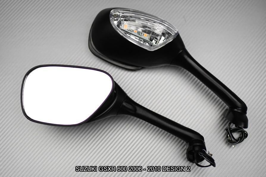 Spiegels met richtingaanwijzers SUZUKI GSXR 600 2006 2010, Ophalen of Verzenden, Nieuw