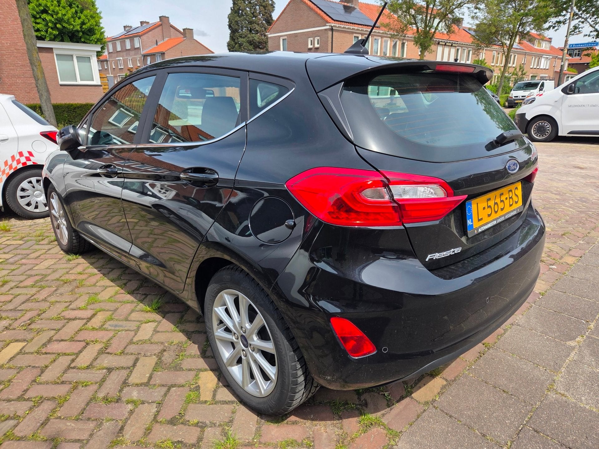 Ford Fiesta 1.0 EcoBoost Titanium X | Voorruitverwarming | S, Auto's, Voorwielaandrijving, Stof, Gebruikt, Automatische klimaatregeling