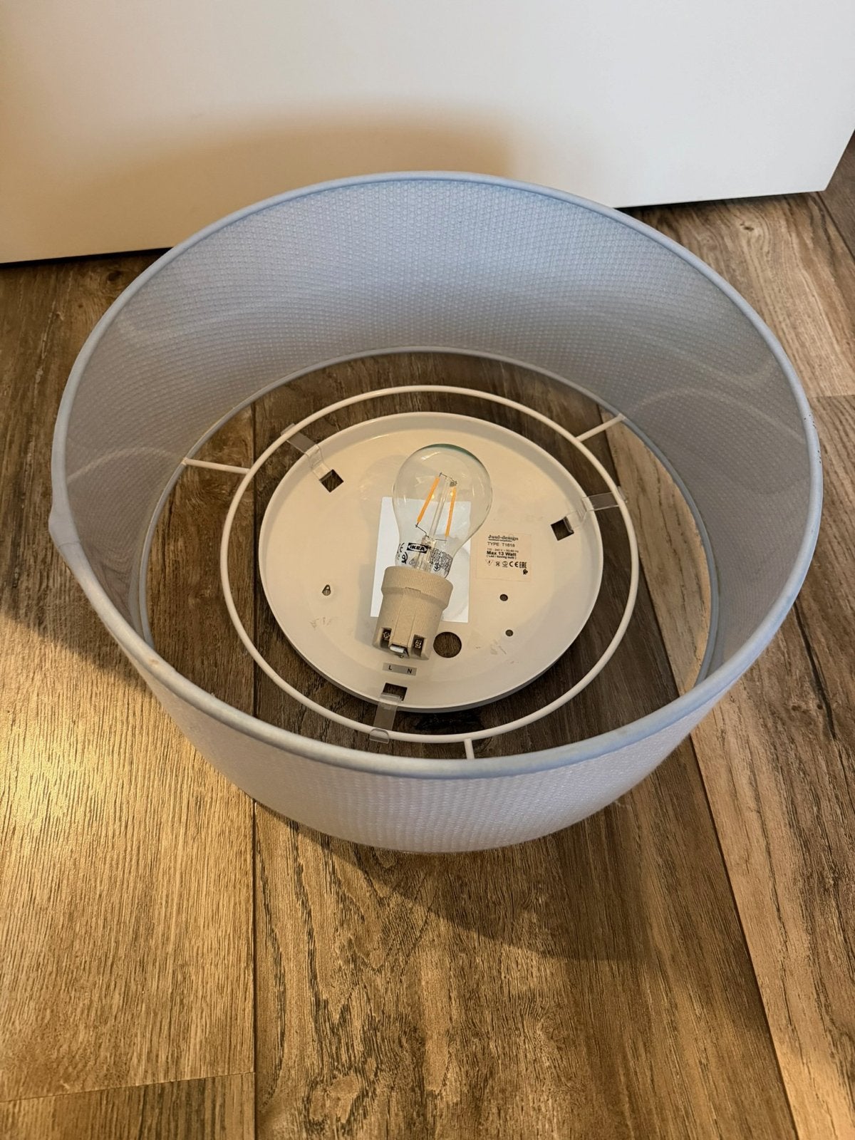 Baby's Only Plafondlamp - Lichtblauw, Inclusief lichtbron, E27 (groot), Ophalen, Blauw