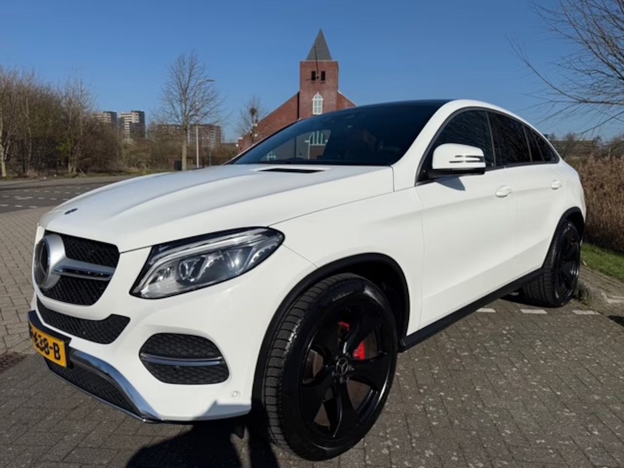 Mercedes-Benz GLE COUPE 350d 258pk 4MATIC 9G-TRONIC 2015 Wit, Auto's, Automaat, 258 pk, 255 €/maand, GLE