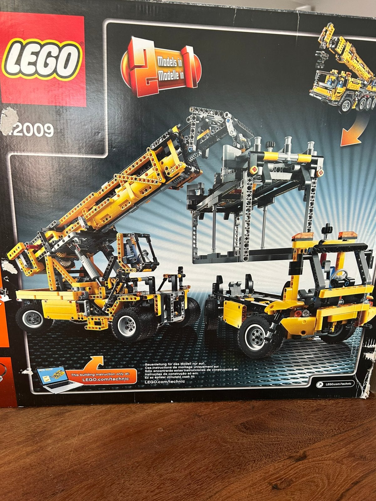 Lego Technic kraanwagen 42009, Ophalen, Zo goed als nieuw
