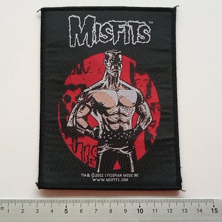 Misfits zeer  mooie zeldzame 2002  vintage Lukic patch 24, Ophalen of Verzenden, Nieuw, Kleding