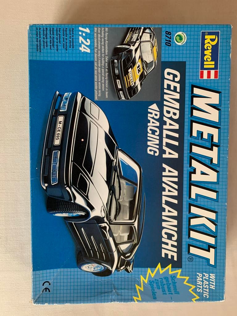 Revell Metal Kit Gemballa Avalanche 1:24 Modelbouw, Auto, Nieuw, Ophalen of Verzenden, 1:32 tot 1:50