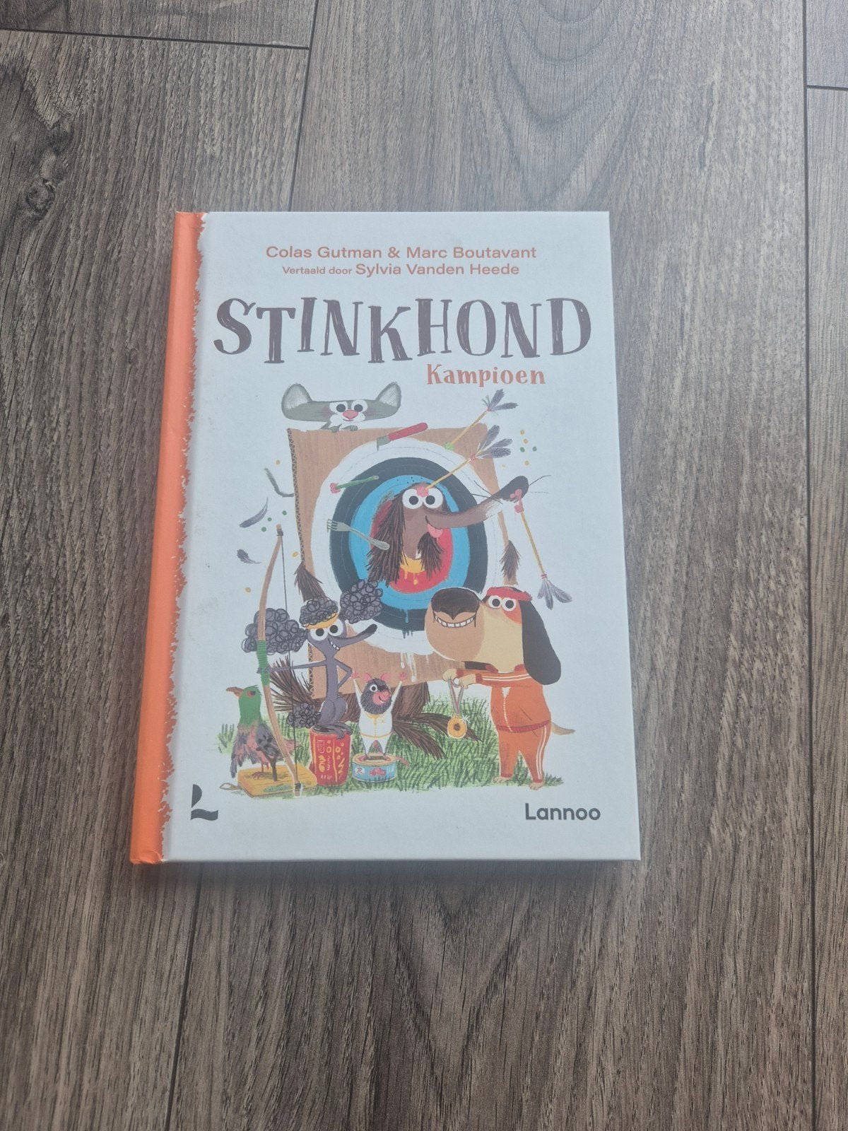 Stinkhond Kampioen - Zo goed als nieuw, Ophalen of Verzenden, Zo goed als nieuw, Colas Gutman & Marc Boutavant, Fictie algemeen