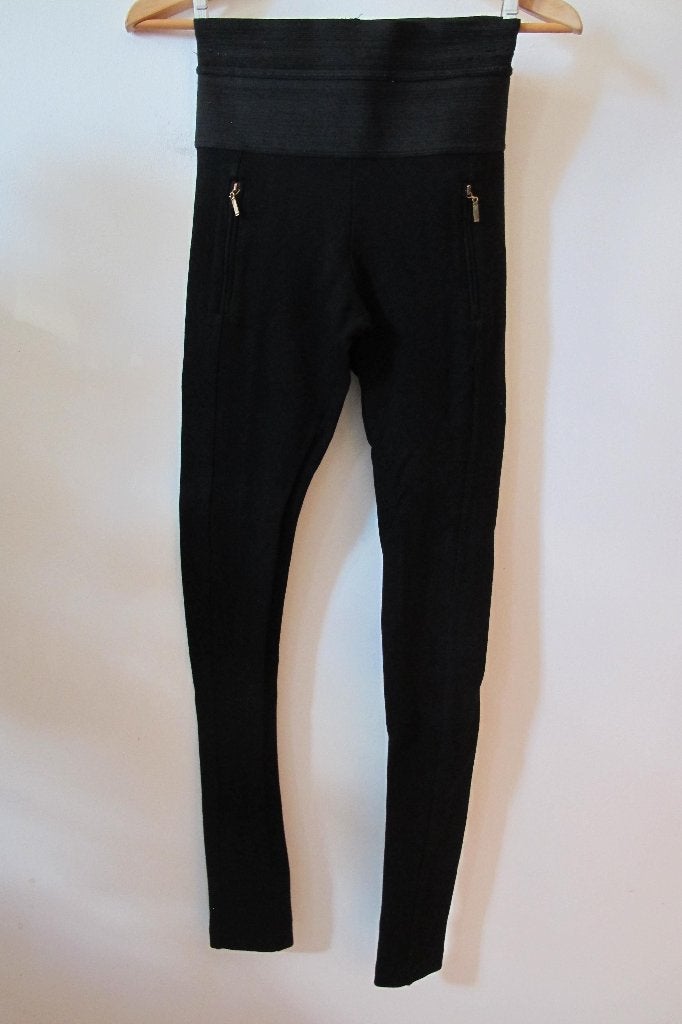 Black high waisted skinny trousers (Zara), Ophalen of Verzenden, Maat 34 (XS) of kleiner, Lang, Gedragen