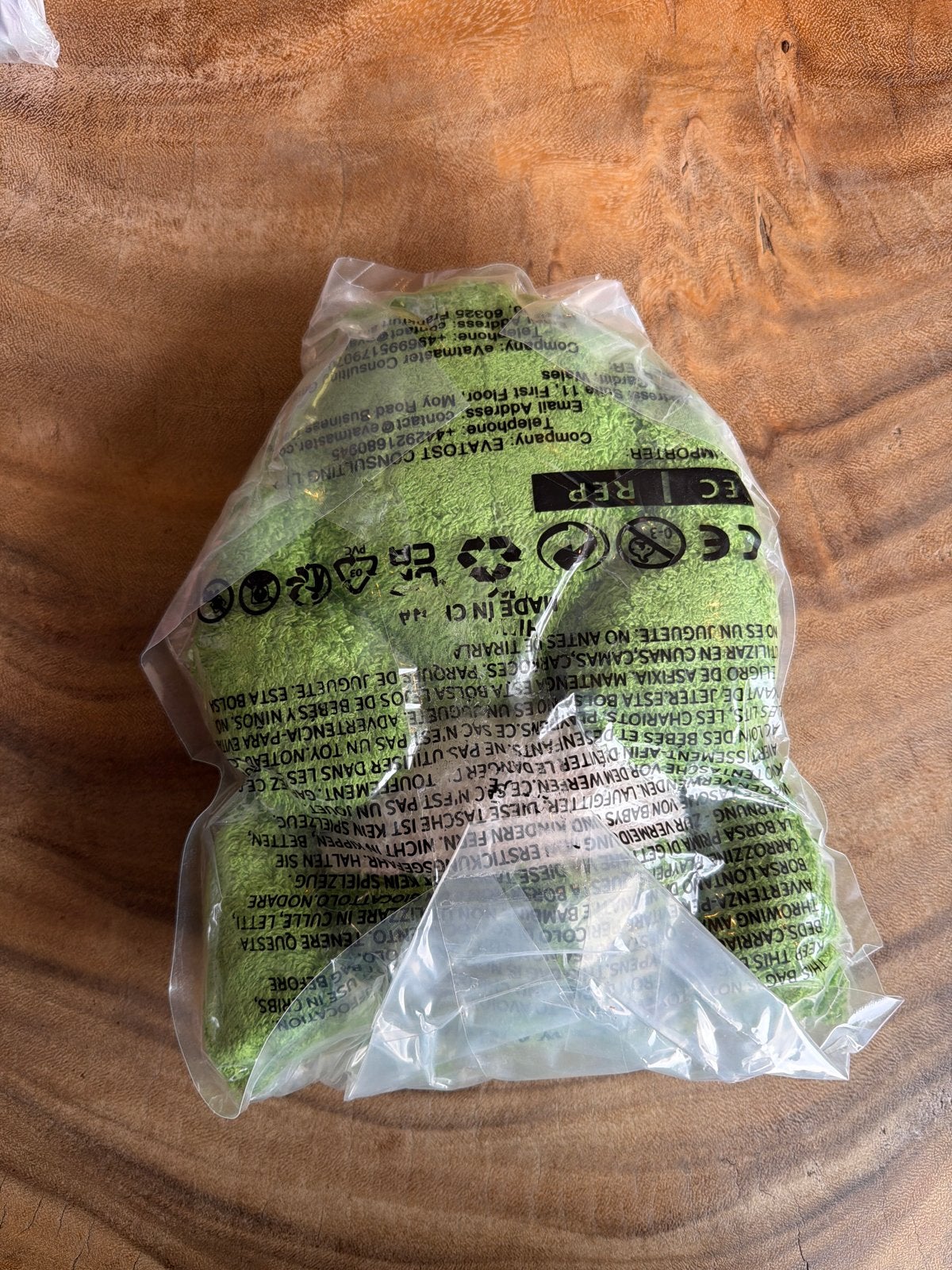 Groene Kikker Knuffel - Nieuw in Verpakking, Ophalen of Verzenden, Nieuw, Groen, Kikker