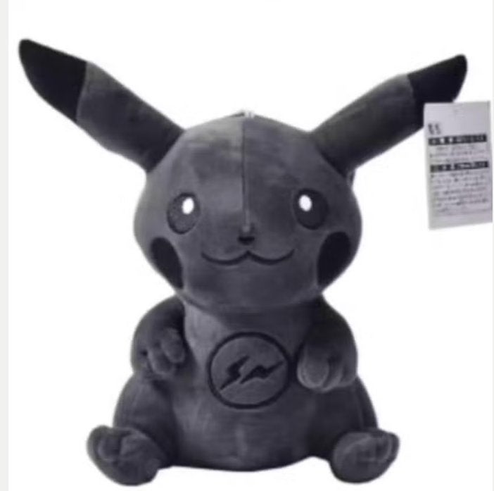 Pokemon pluche knuffel Pikachu zwart (20cm), Ophalen of Verzenden, Nieuw, Overige typen