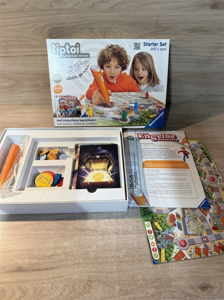 Tiptoi starter set de engelse detective met pen - S7143