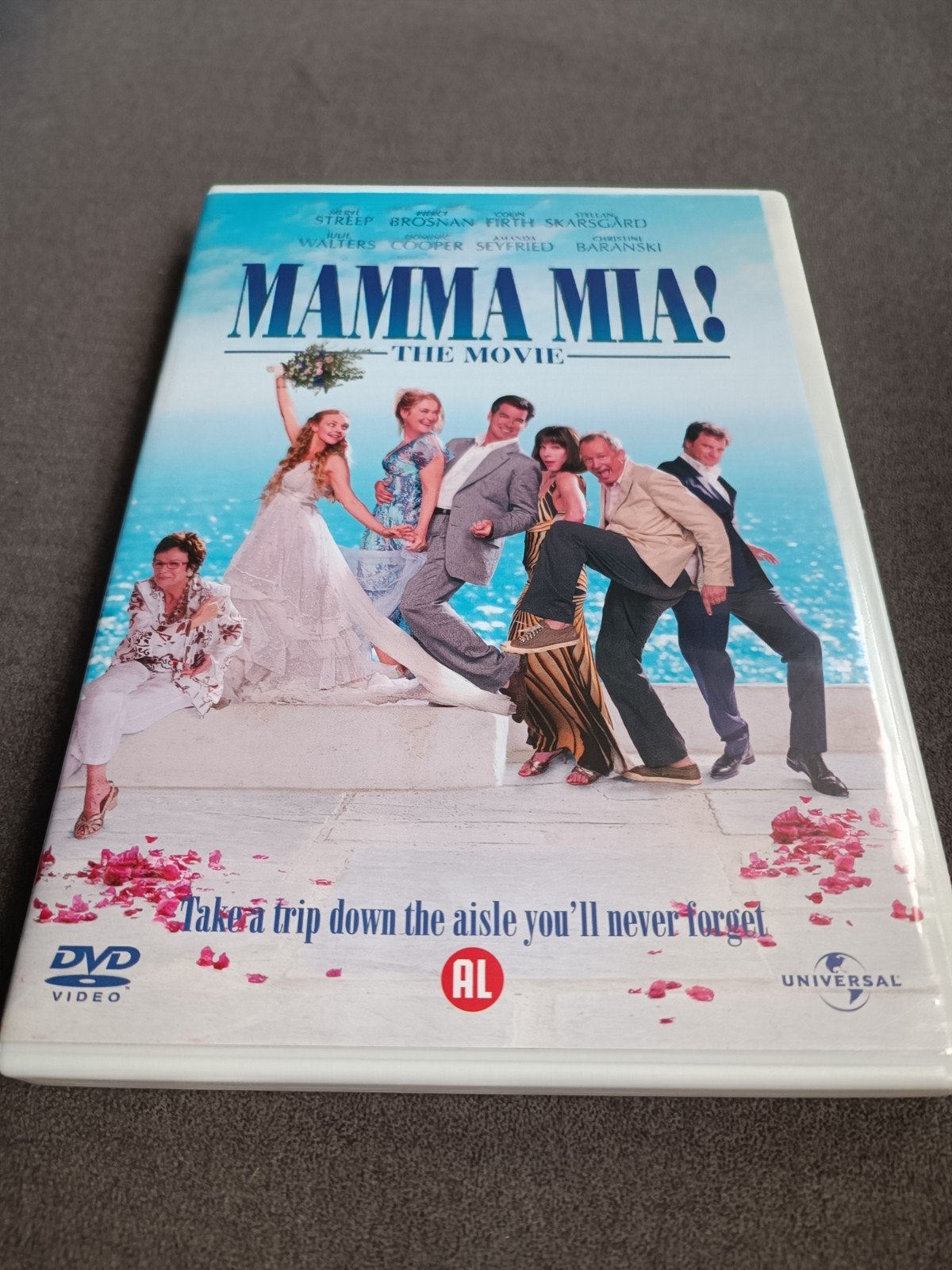 Mamma Mia - dvd, Alle leeftijden, Ophalen of Verzenden, Zo goed als nieuw