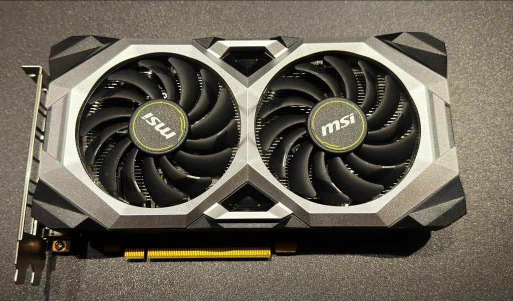 MSI GeForce RTX 2060 OC - 6gb, Computers en Software, Videokaarten, PCI-Express 3, GDDR6, Ophalen of Verzenden, Zo goed als nieuw