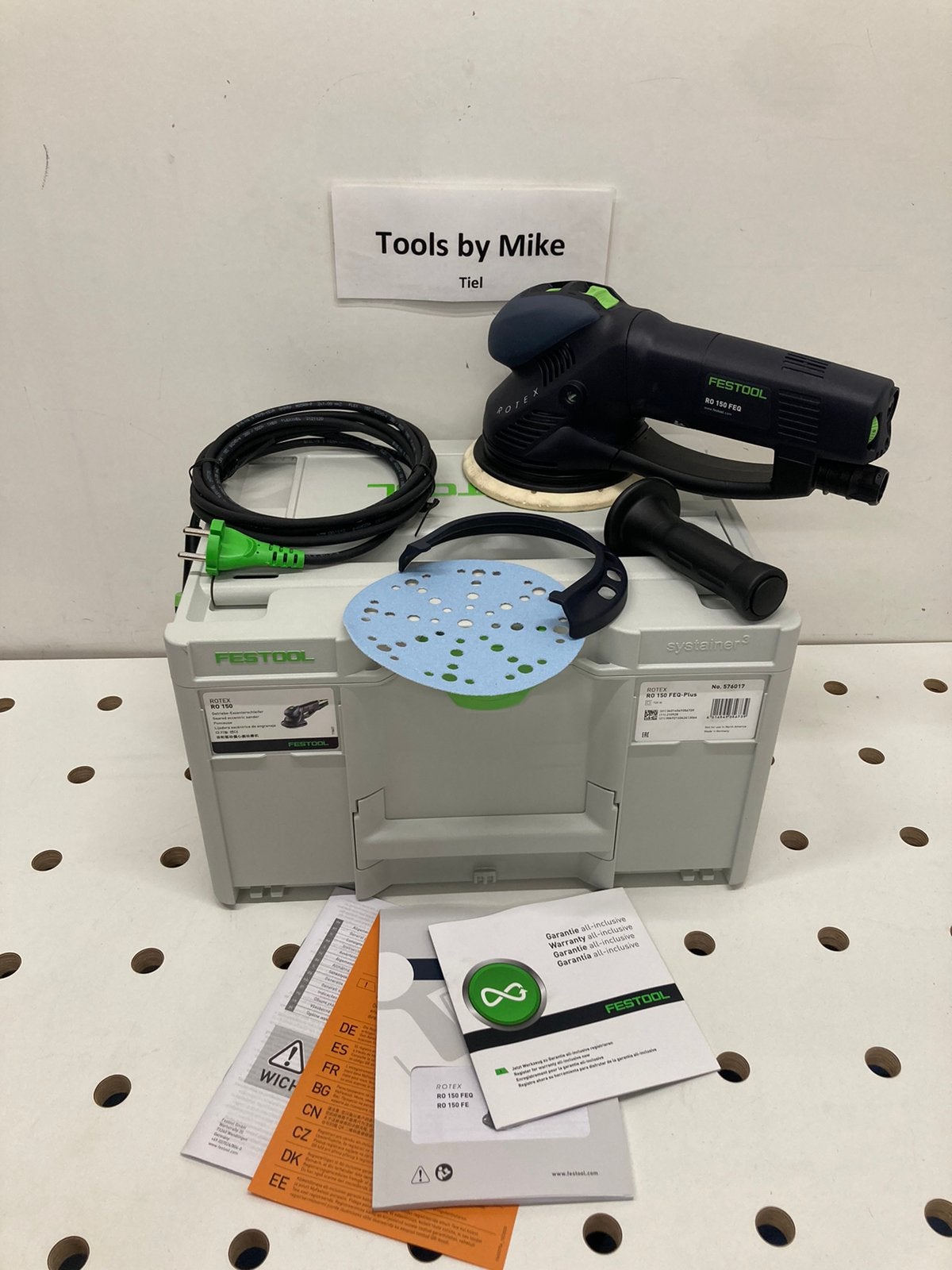Nieuwe festool rotex 150 schuurmachine incl garantie, Ophalen, Nieuw, Minder dan 600 watt, Excentrische schuurmachine