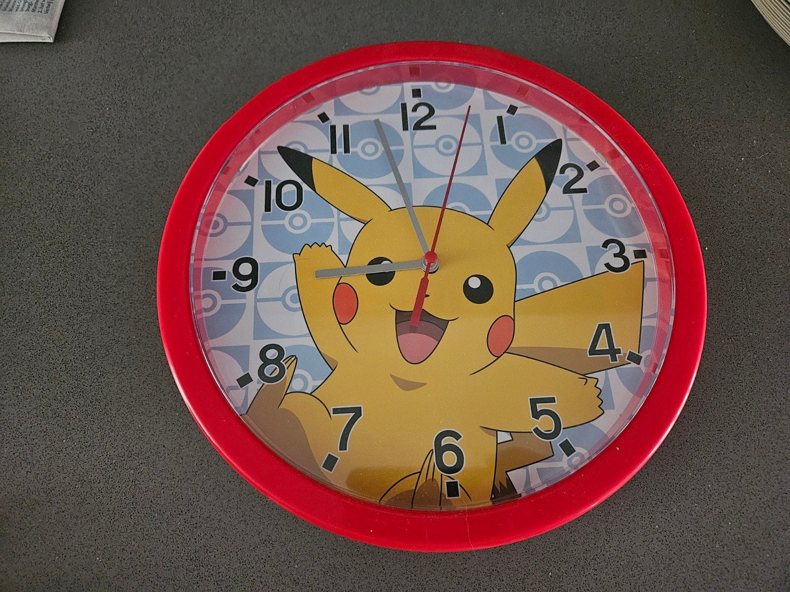 Pokemon / pikachu klok, Ophalen of Verzenden