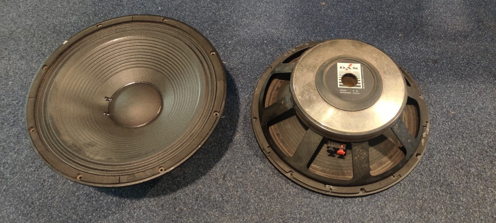 D.A.S speaker model G-35, Ophalen, Drums of Percussie