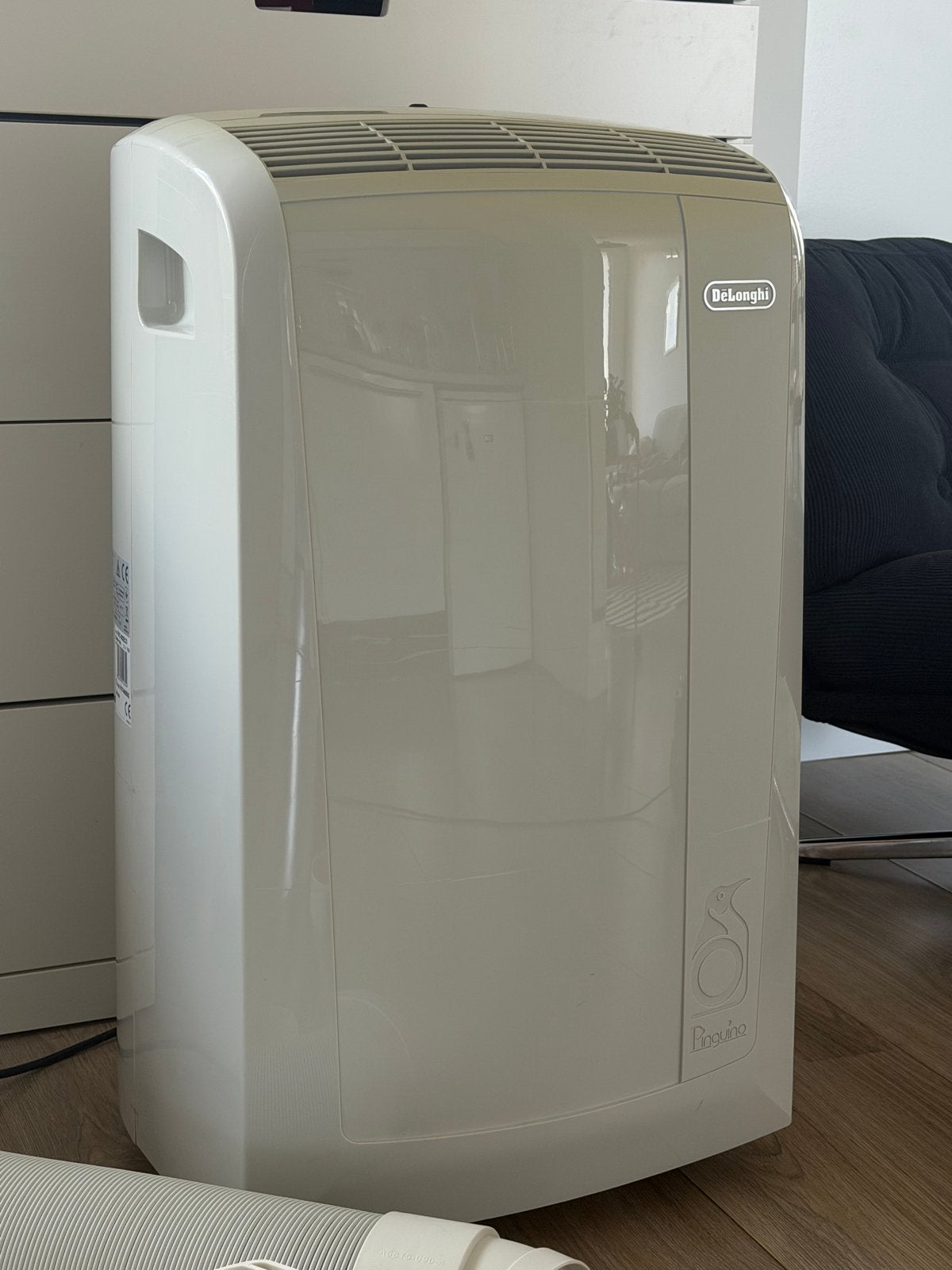 De'Longhi Pinguino PAC N82 ECO Mobiele Airco, Ophalen, 3 snelheden of meer, Zo goed als nieuw, Koelen en Ontvochtigen