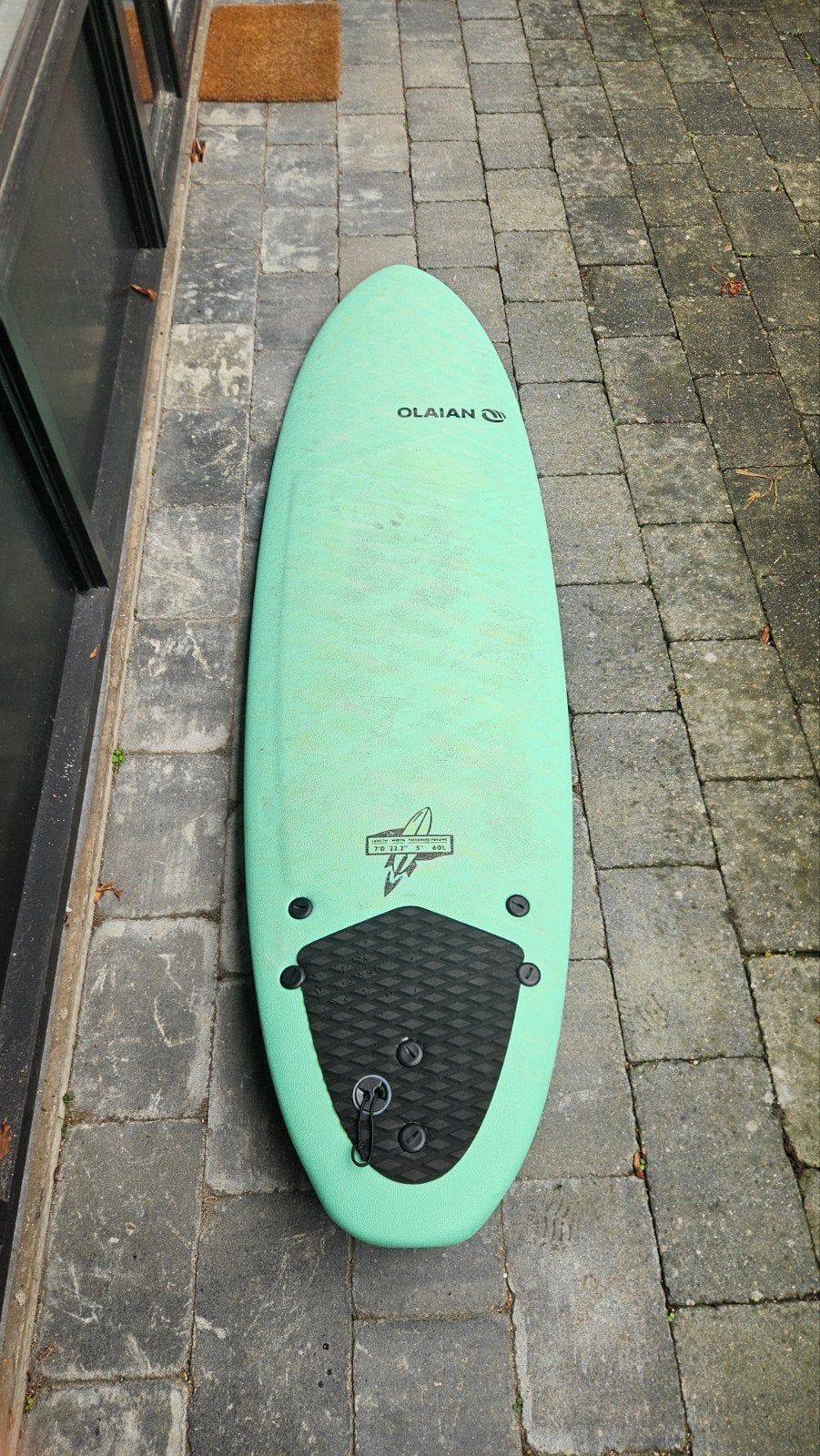 Olaian Golfsurf Softtop Surfboard 7ft - Zo goed als nieuw, Watersport en Boten, Ophalen of Verzenden, Zo goed als nieuw, Funboard