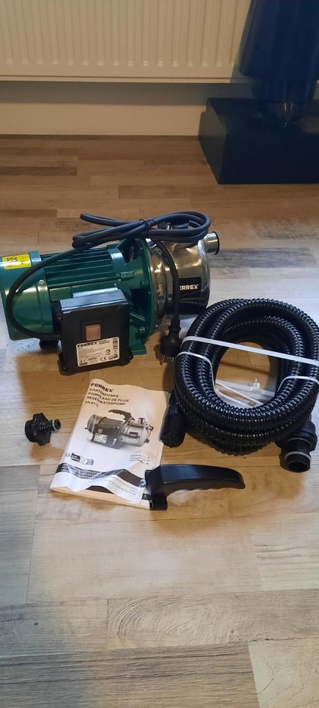 Ferrex 1000W Tuinpomp / Regenwaterpomp GAJET45, Tuin en Terras, Ophalen, Nieuw, Elektrisch, Beregeningspomp