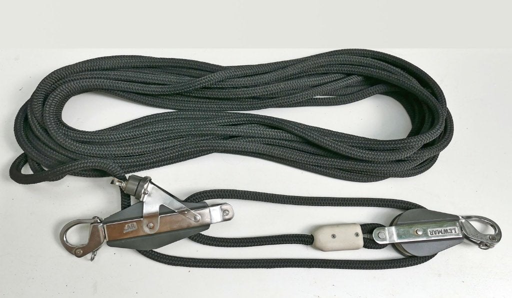 Lewmar grootschoot 14 mm schijf 70mm, Watersport en Boten, Ophalen of Verzenden, Zo goed als nieuw, Tuigage en Masten, Zeilboot