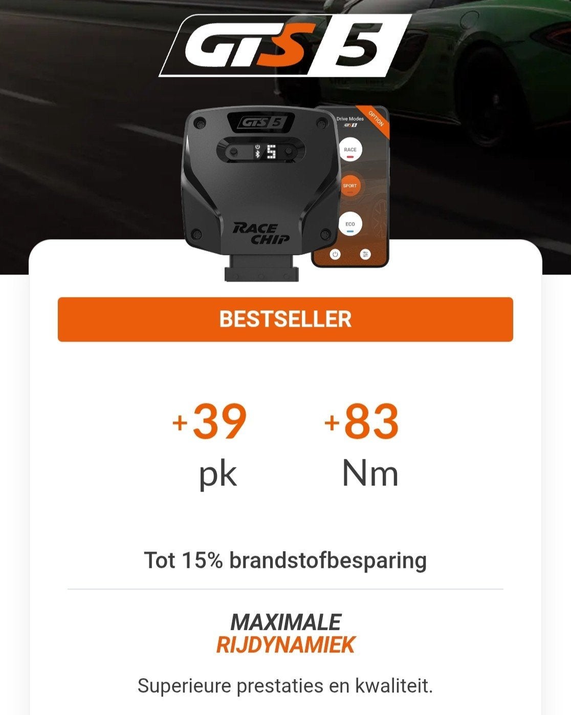 RaceChip GTS 5 Chiptuning Mercedes A250e W177, Ophalen of Verzenden