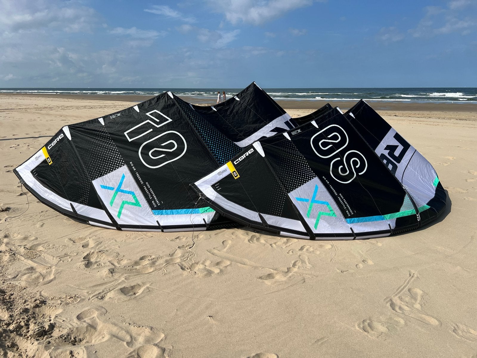 Core XR8 - (8m en 10m) met 3s Pro Bar - Super Staat!, Geen board, Ophalen of Verzenden, Zo goed als nieuw, 10 m²
