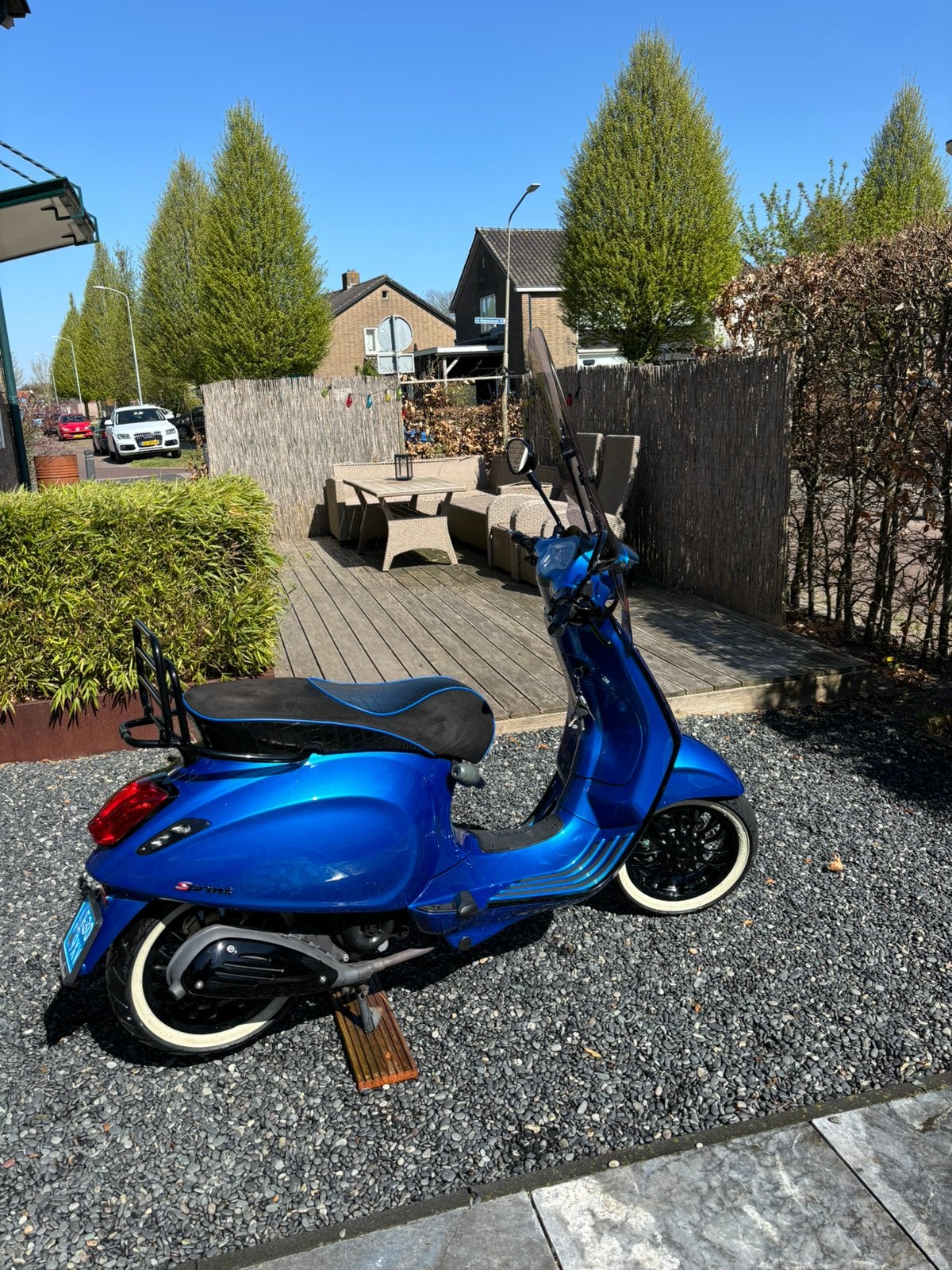 Vespa sprint 4t, Fietsen en Brommers, Scooters | Vespa, Ophalen, Vespa S, Zo goed als nieuw, Benzine