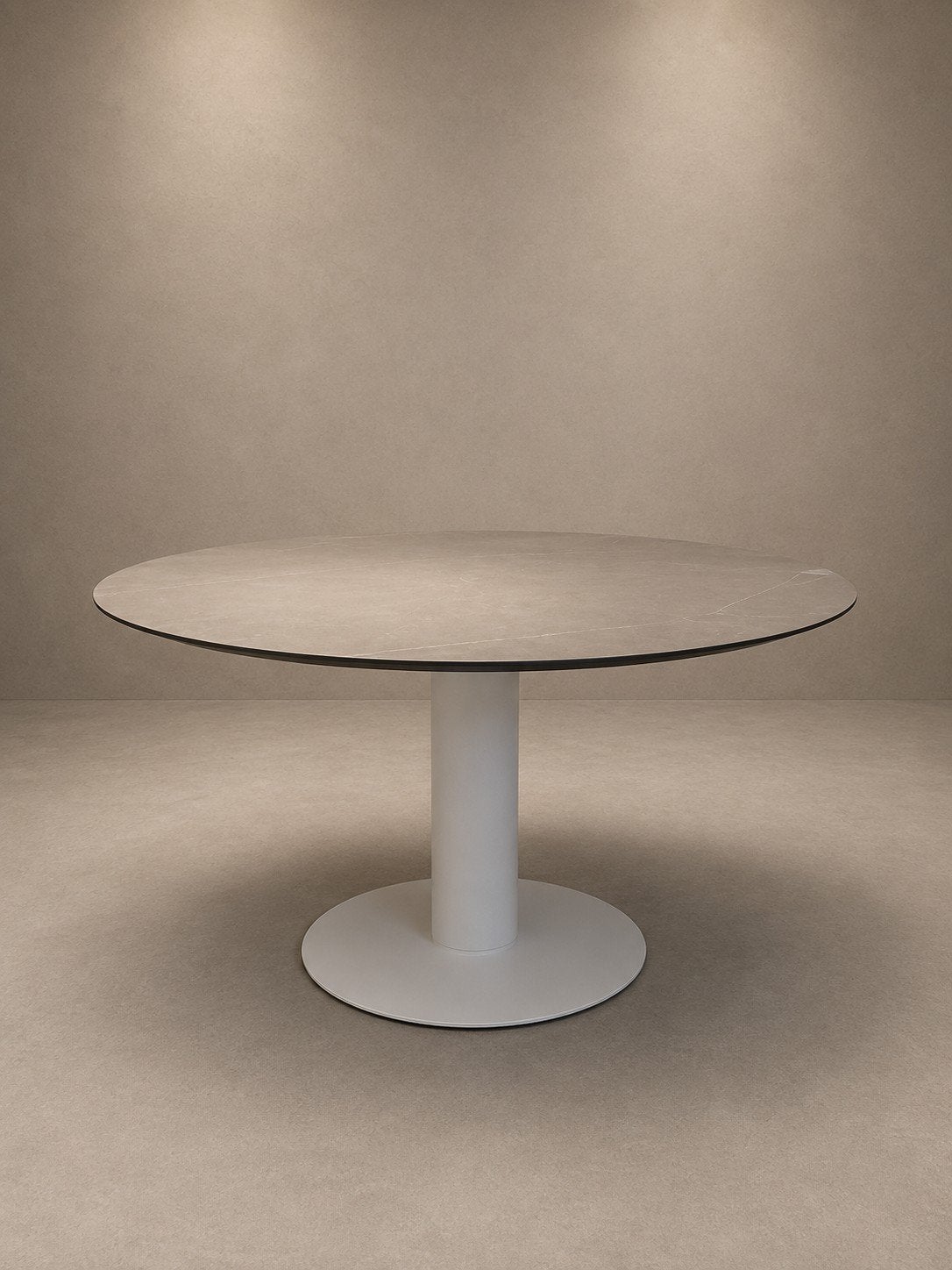 Design Eettafel 130cm rond, Ophalen of Verzenden, Nieuw