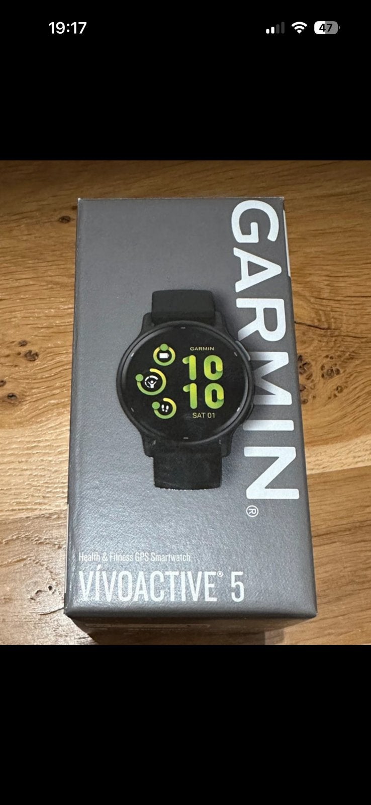 Garmin Vivoactive 5 - GPS sporthorloge, Zwart, Ophalen of Verzenden, Zo goed als nieuw, GPS