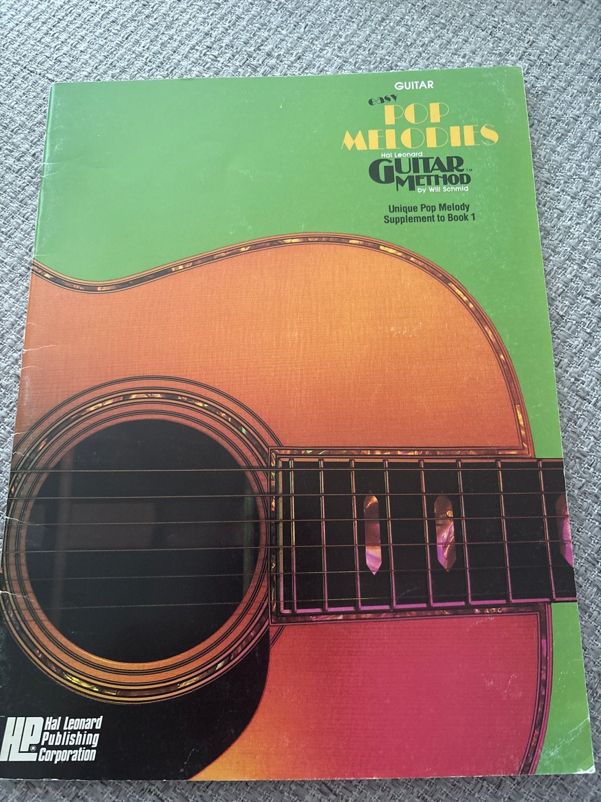 Hal Leonard Gitaarmethode: Easy Pop Melodies Boek 1, Les of Cursus, Ophalen of Verzenden, Populair, Gitaar