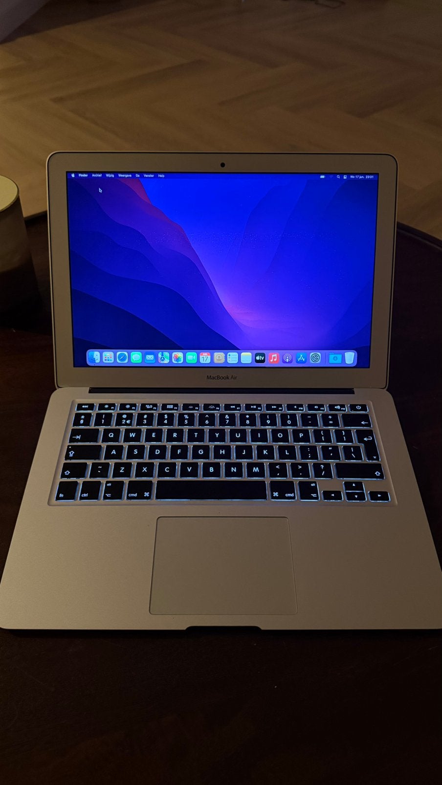 Macbook air 13 inch, Ophalen, 13 inch, Minder dan 2 Ghz, Zo goed als nieuw