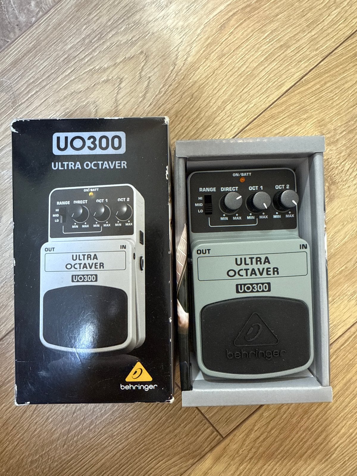 Behringer Ultra Octaver UO300 - Gitaar Effectpedaal, Muziek en Instrumenten, Effecten, Ophalen of Verzenden, Zo goed als nieuw