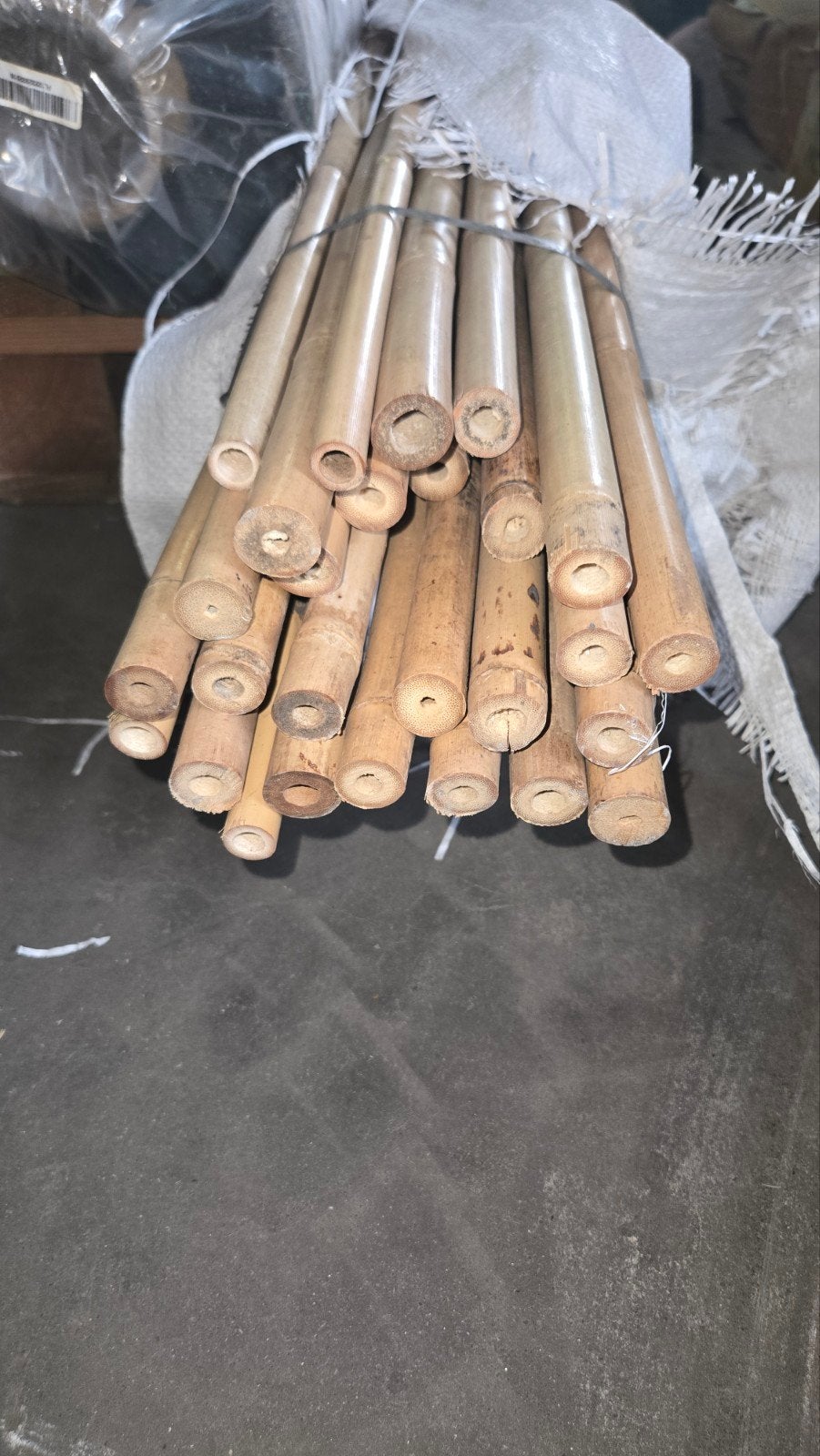 Bamboe stokken 2,7 mtr lang 20/22 mm doorsnede., Ophalen, Zo goed als nieuw, 250 cm of meer, Overige typen
