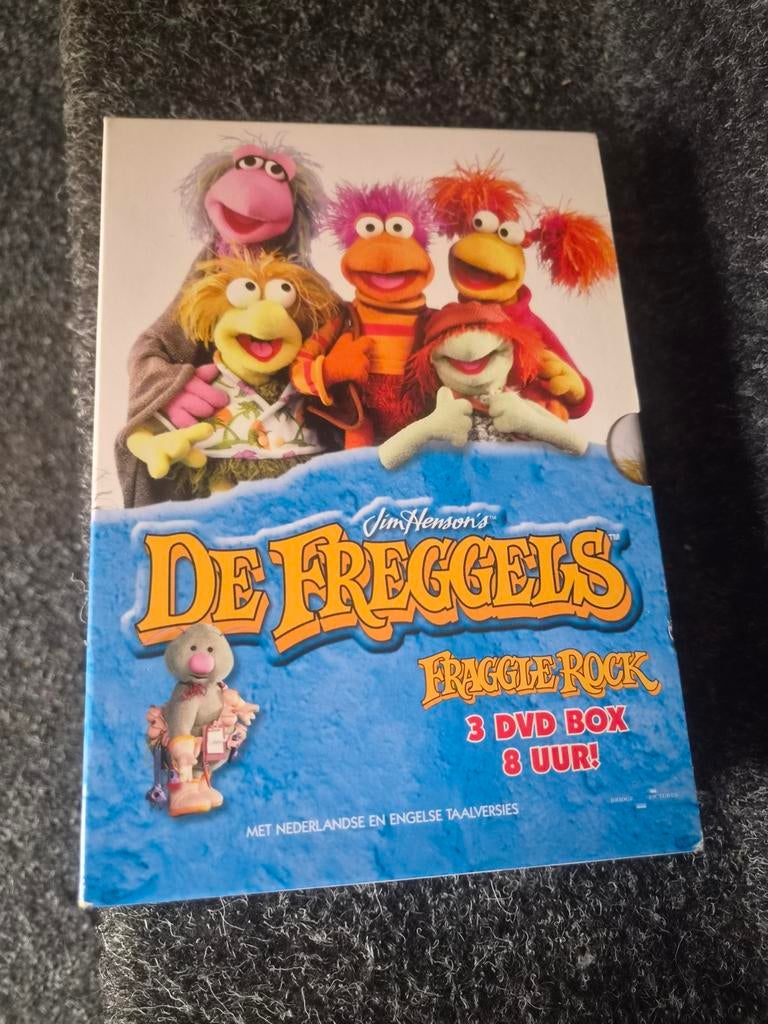 De Freggels Fraggle Rock 3 DVD Box - Zeer nette staat, Alle leeftijden, Ophalen of Verzenden, Zo goed als nieuw, Tv fictie