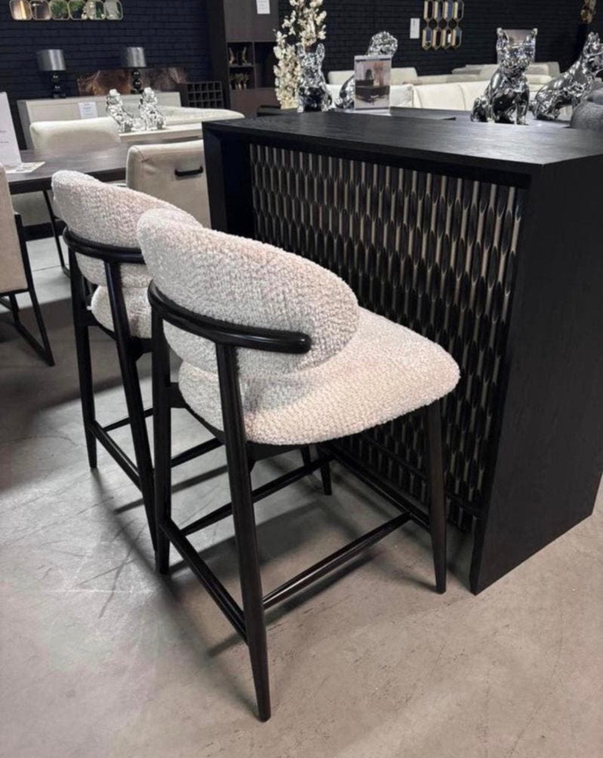 Counter stoel (kookeiland) krukken van richmond Interiors, 1 kruk, Ophalen, Zo goed als nieuw, 60 tot 90 cm