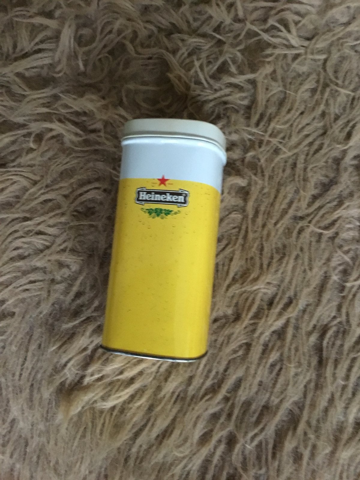 Vintage Heineken blik - Speciale editie, Verzamelen, Ophalen of Verzenden, Gebruikt, Overige, Overige merken